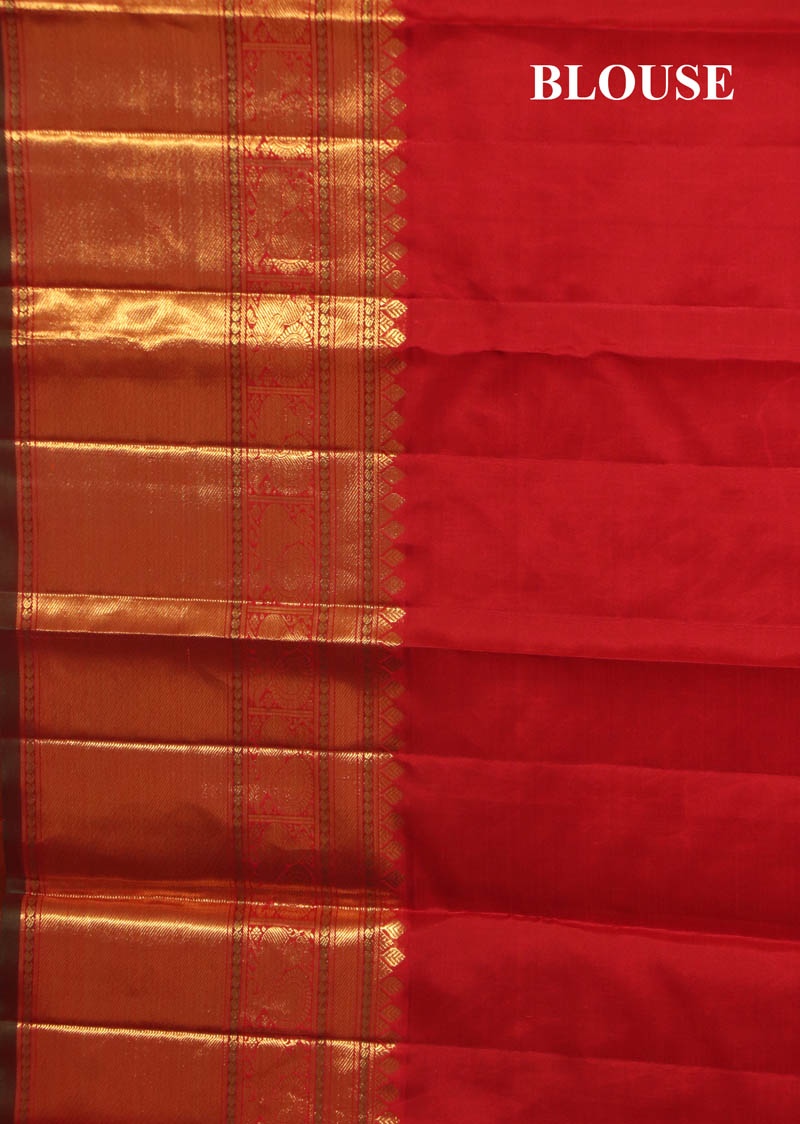 Contemporary Bridal Kanchipuram Silk Saree